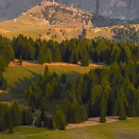 Fototapeet Dolomitentraum SHX9-022