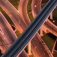 Fototapeet Lights of Dubai  SHX9-119