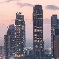 Fototapeet Lights of Dubai  SHX9-119