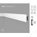 Liist WD2-2200 Wallstyl, 70×15 mm