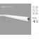 Seinaliist WL13 Wallstyl, 24×14.5 mm