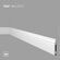 Põrandaliist FB2F Wallstyl, 100×13 mm (valge)