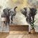 Pilttapeet Smart Art 33100 Elephants, 318×270 cm