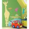 Sisustuskleebis RMK1327SLG Colorful Animal Silhouettes